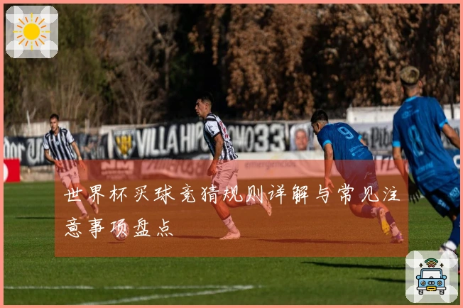 世界杯买球竞猜规则详解与常见注意事项盘点